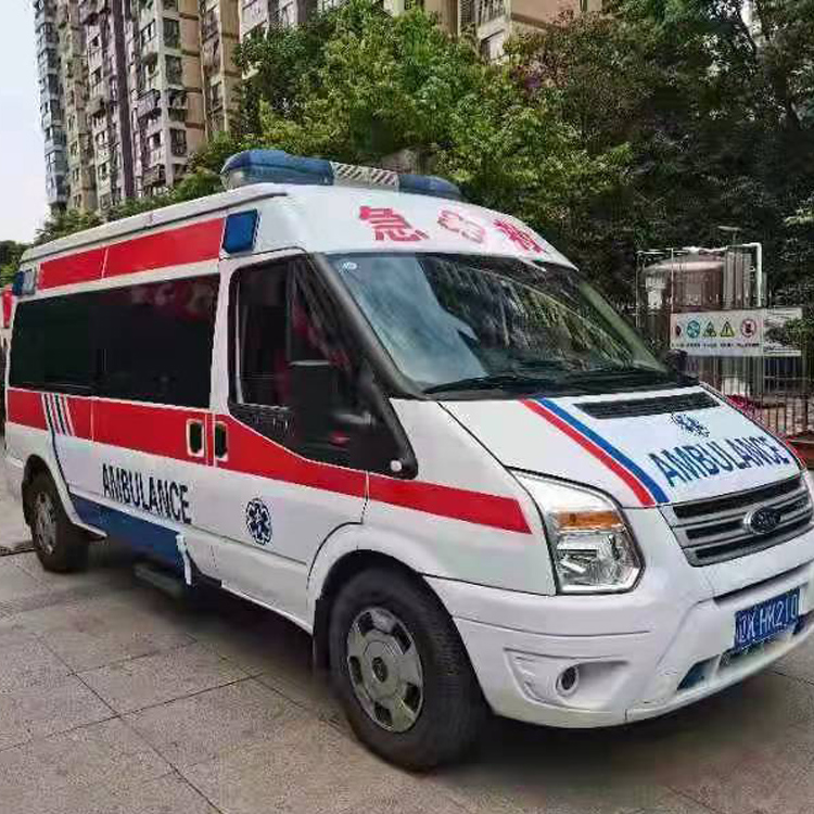 济阳长途救护车护送病人返乡